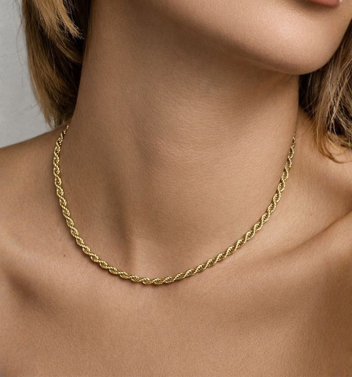 Rope Ketting Dun 4mm